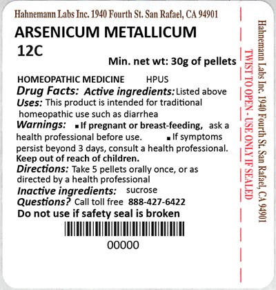Arsenicum Metallicum 12C 30g - Arsenicum Metallicum 12C 30g